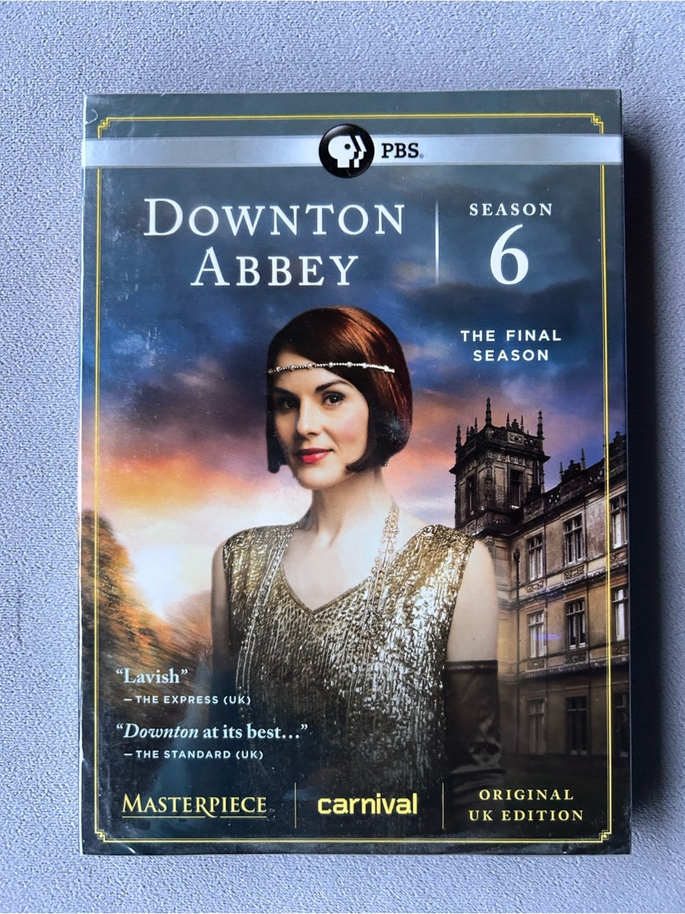 Downton Abbey ~ Season 6 ~ The Final Season ~ DVD Box Set ~ Brand New!